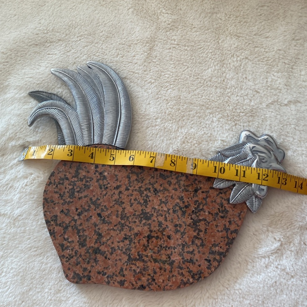 Lenox Vintage En Provence Rooster Cheeseboard with Knife $8 - Picture 2 of 5
